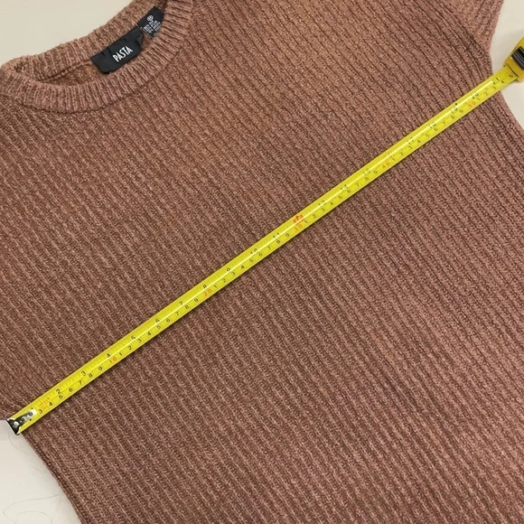 Vintage Pasta Silk Angora Rabbit Hair lambswool Blend Tunic Sweater slouchy M - Picture 7 of 9